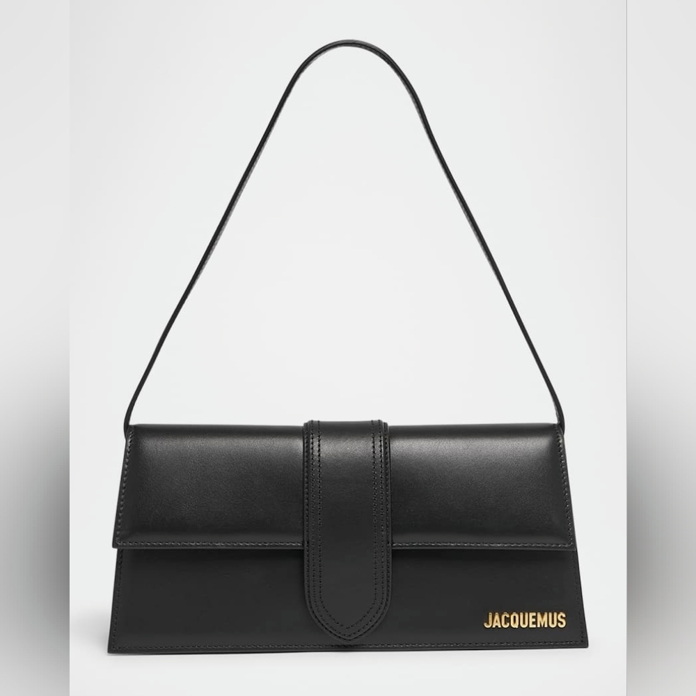 🐈‍⬛️Authentic JACQUEMUS Le Bambino Long Shoulder Bag - Black (w/ COA)